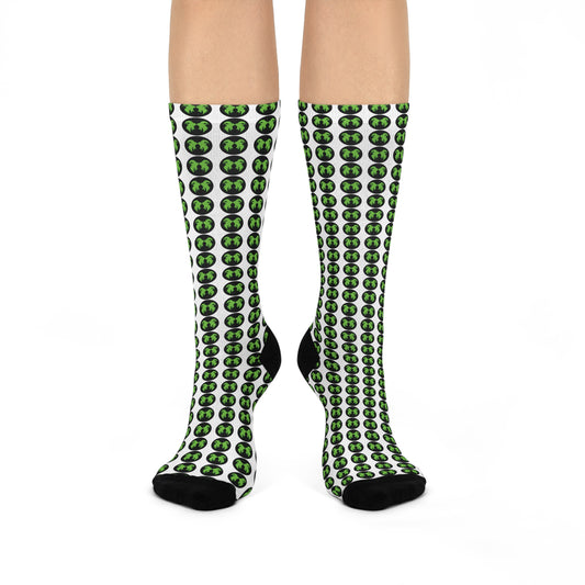GOATSOCKS: Cushioned Crew Socks - BLKNG