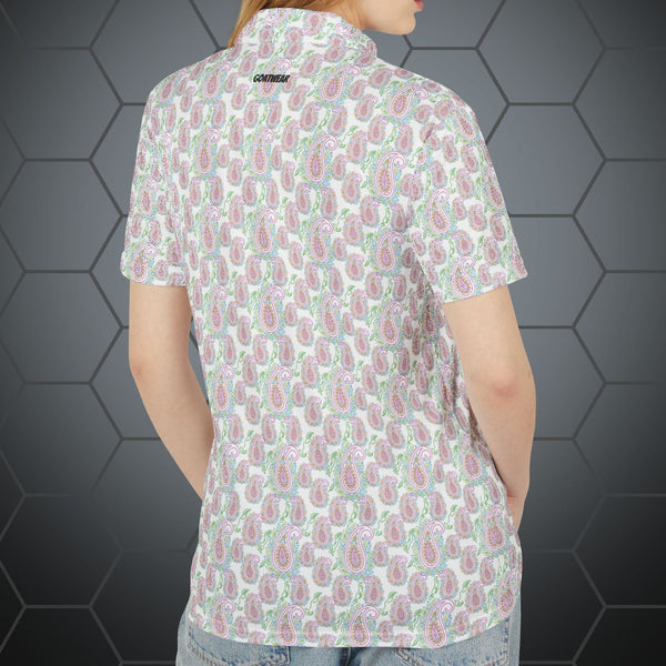 Polo: Neon-Paisley