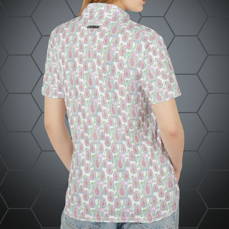 Polo: Neon-Paisley