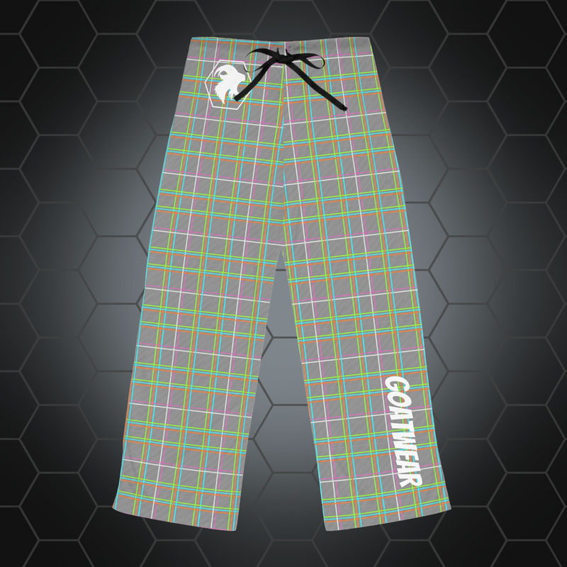 Men's Jammer Pants: Neo-Plaid